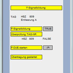 Digivis-Faceplate – Bildung eines binären Steuersignals