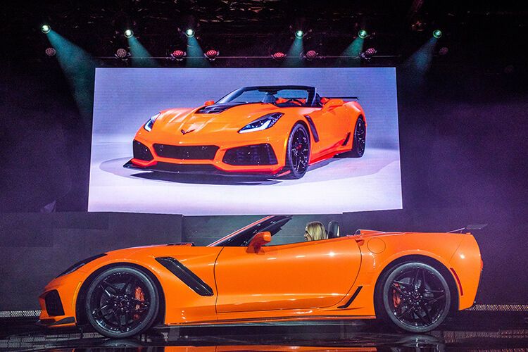 Chevrolet bringt 2018 die Corvette in der 765 PS starken Version ZR1 in den Markt. (Bild: Grundhoff)