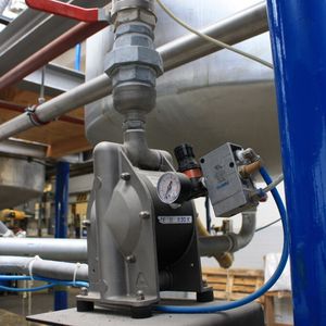 CHEMICOR Series AODD Pumps from Almatec also play a prominent role in helping SABA Dinxperlo B.V. optimize its adhesive-manufacturing operations.