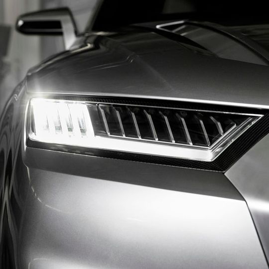 Qualität ist beim Licht nicht immer eine Frage des Preises: Das IIHS bewertete auch Premiummodelle als „grenzwertig“ oder sogar „schlecht“.(Foto:  Audi)