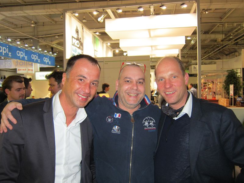 (v. l.) Alexander Laske, i-onik, Stephan Keck, Markement, und Florian Assmann, ASSMANN Electronic (Bild: IT-BUSINESS)