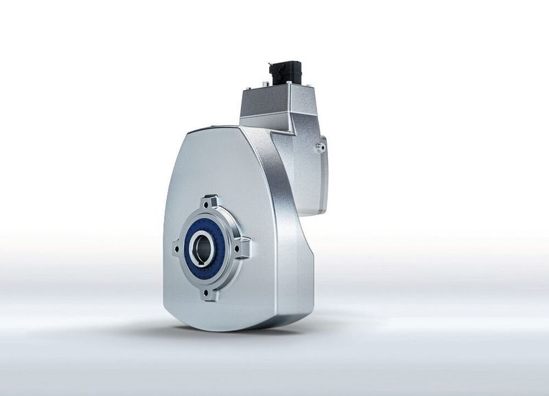 Durch den Einbau des Motors und des Getriebes in einem einzigen Gehäuse ist das Duodrive besonders leicht und kompakt bei enormer Leistungsdichte.  (Nord Drivesystems)