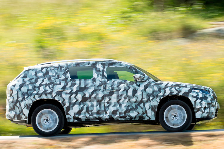 Das SUV misst 4,70 Meter und ist damit über 20 Zentimeter länger als der VW Tiguan. (Skoda)