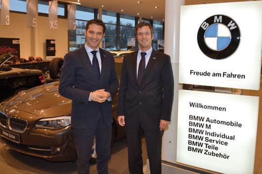 May & Olde-Geschäftsführer Christian Rönsch (li.) gemeinsam mit Filialleiter Philipp Kohlhoff. (Archiv: Vogel Business Media)