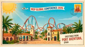 Mehr als nur eine Konferenz: Die MSP Global 2026 vereint die Welt der Managed Services in einer einzigartigen Atmosphäre. Vom 21. bis 22. Oktober treffen sich MSPs, Reseller und IT-Profis im spanischen Freizeitpark PortAventura nahe Barcelona – wo Fachsessions und Netzwerken auf Sonne, Meer und unvergessliche Erlebnisse treffen. (Bild: Gemini / KI-generiert)