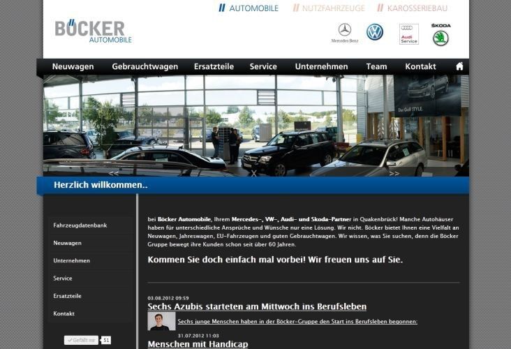 Auf www.boecker-gruppe.de finden sich viele Informationen zum Unternehmen. (Archiv: Vogel Business Media)