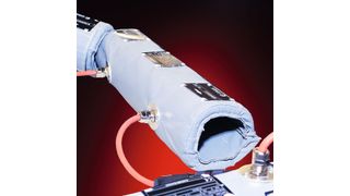 Vom Fraunhofer Institut für Reinraum-Anwendungen zertifiziert und zugelassen: ELPH-Cleanroom Heizmanschette  (Eltherm)