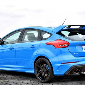 Ford präsentiert in Essen den spektakulären Focus RS mit 350 PS und Allradantrieb.