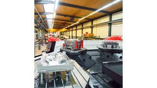 Seit die DMC 270 U im Zentrum der Produktion steht, haben sich die Arbeitsabläufe bei GK Tool grundlegend geändert. Durch den Palettenwechsler kann flexibler geplant werden. (GK Tool)