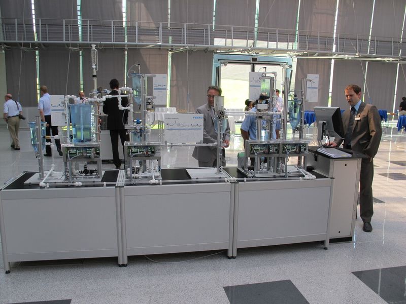 ...zum Beispiel eine Anlage, die den gesamten Wasserzyklus darstellt. (Bild: Ernhofer/PROCESS)