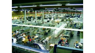 Blick in das Pharma-Service-Center: Faltschachteln, Packungsbeilagen und Haftetiketten kommen aus einer Hand über das KIT-System direkt just-in-time und just-in-sequence an die Abpacklinie. Bilder: Faller (Archiv: Vogel Business Media)