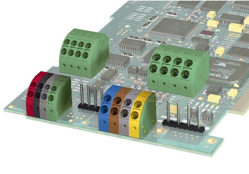 Bild 1: Federkraft-Doppelanschluss im ergonomischen Design (Archiv: Vogel Business Media)