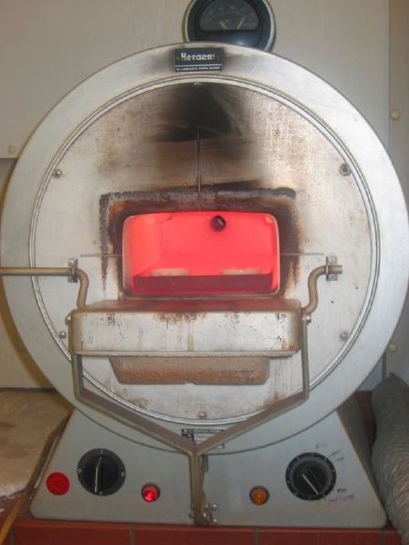 Abb. 5: Konventioneller Muffelofen (CEM)