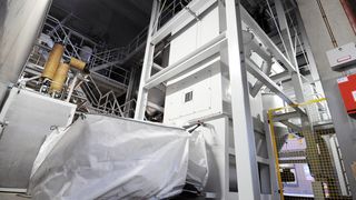 Big-Bag-Verdichter mit Presssack (Bild: Emde)