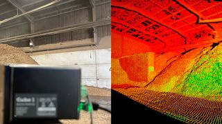 Mithilfe der Lidar-basierten Lösung zur Volumenerfassung von Blickfeld stehen Bestandsdaten jetzt automatisch und jederzeit aktuell für die Supply-Chain-Planung zur Verfügung. (Bild: Blickfeld)