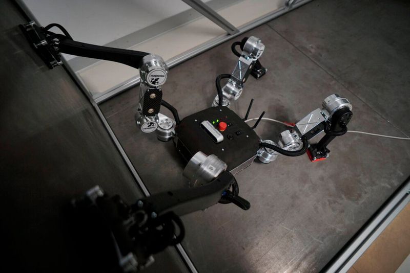 Damit soll in Zukunft die Sicherheit von Stahlbauwerken inspiziert werden können. (Bild: D-MAVT / ETH Zürich)