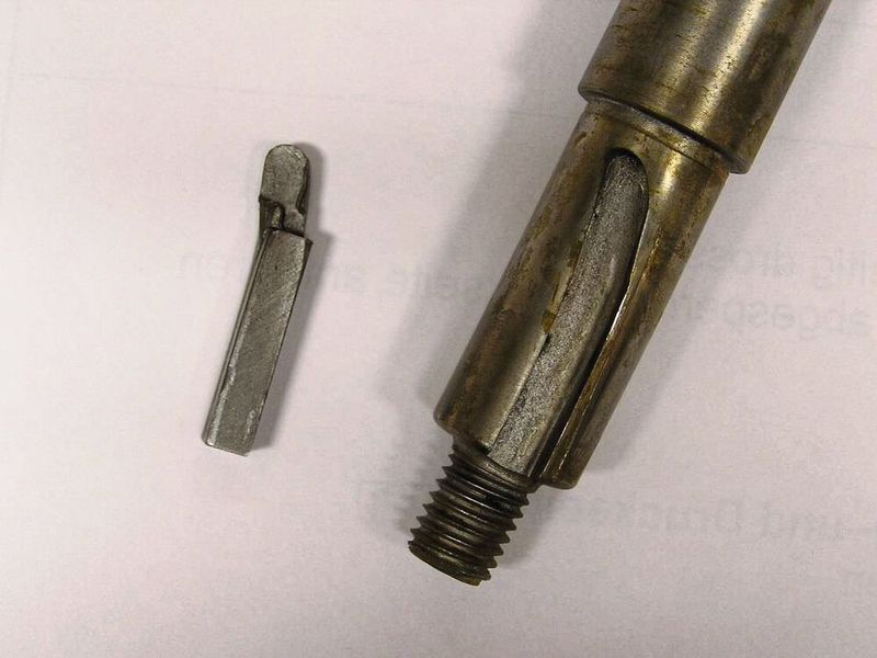 Überlastung der Pumpenwelle durch Blockade (Bild: Kreiselpumpen im Anlagenbau)