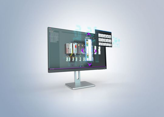 Die schaltschranklose Automatisierung wird mit dem MX-System Designer für den Anwender einfach und planbar. (Bild:  Beckhoff)