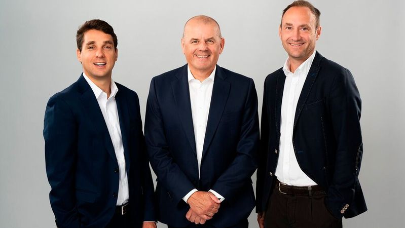 Die Geschäftsführung von Ayvens in Deutschland: (v.l.) Maxime Verneau, Martin Kössler und Dr. Stefan Koch.(Bild:  Ayvens)