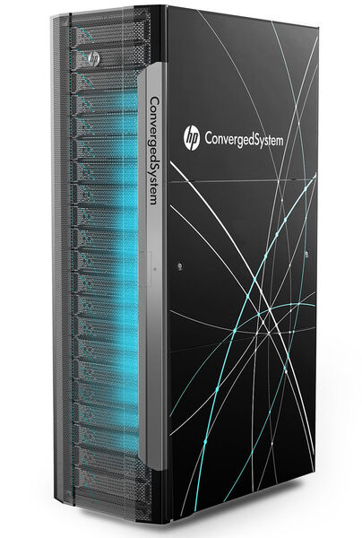 HP Converged System, aufgenommen am 5. November 2013 (HP Deutschland)