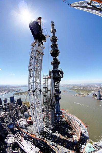 Der zukünftige Ausblick vom beeindruckenden One World Trade Center. (Bild: DMC Erectors Inc.)