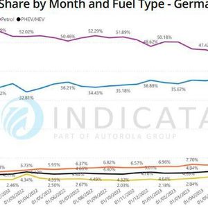 In Deutschland bevorzugen die meisten Gebrauchtwagenkäufer Diesel oder Benziner.(Bild:  Indicata)