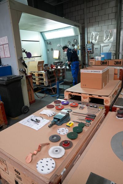 Saubere Ordnung = saubere Arbeit (Bild: Nastassja Neumaier)