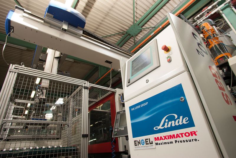 Das Ergebnis der aktuellen gemeinsamen Entwicklungsarbeit von Linde und Maximator im Bereich Kohlendioxid ist das patentierte System Plastinum GIM C. (Bild: Engel)