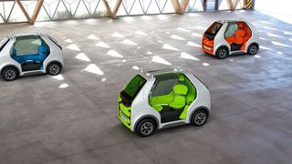 Renault präsenteirt auf der Pariser Messe Viva Technology sein neues Mikromobil EZ-Pod. (Renault)