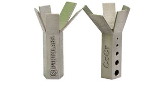 Protolabs hat eine Kobalt-Chrom-Legierung in sein Programm aufgenommen, mit der das Unternehmen Bauteile und Protoypen innerhalb eines Tages fertigen kann. (Protolabs)