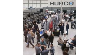 Hurco's open house in early December 2023. (Source: Hurco)