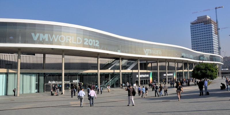 Zur VMworld 2012 in Barcelona kamen mehr als 8.000 Besucher, darunter etwa 2.000 Partnervertreter. (Michael Hase / IT-BUSINESS)