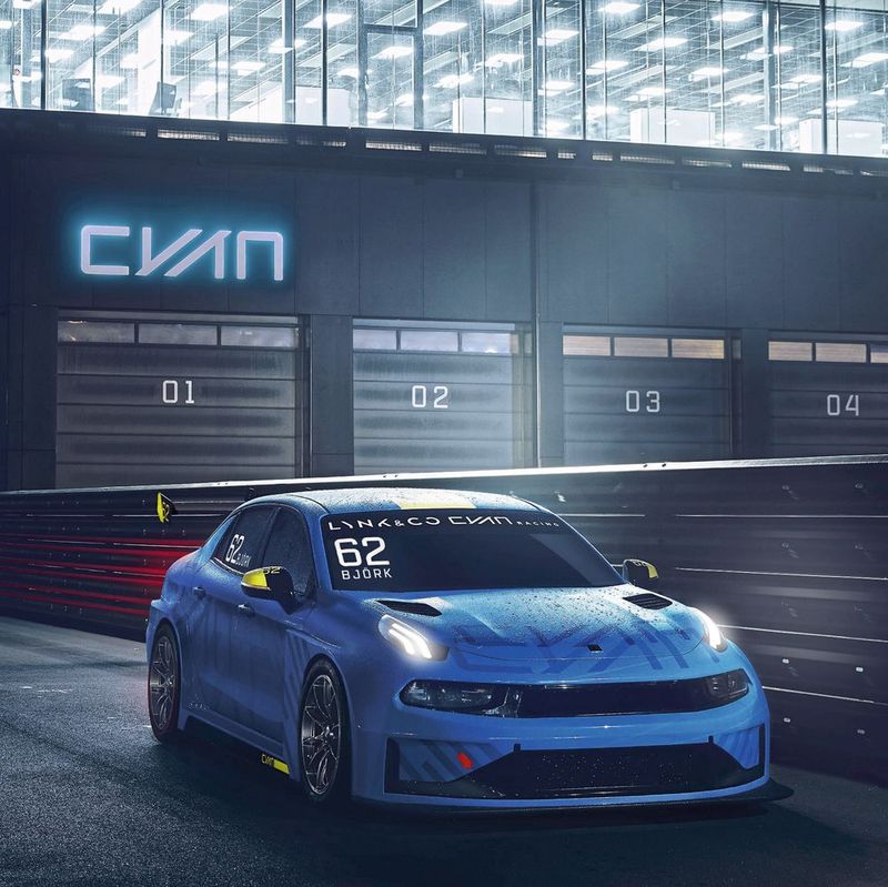Der neue Rennwagen für die TCR-Serie von Lynk & Co.