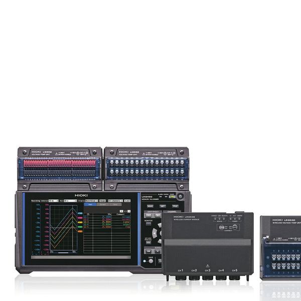 55 power consumers or up to 330 combined measurement channels in one setup. (Image:Hioki)
