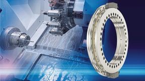 «RTB-ABS» kombiniert das Lager mit einem Absolutwertgeber, dadurch ist die Position der Drehachse direkt nach dem Einschalten bekannt. (Bild: Unitec/Rodriguez GmbH)