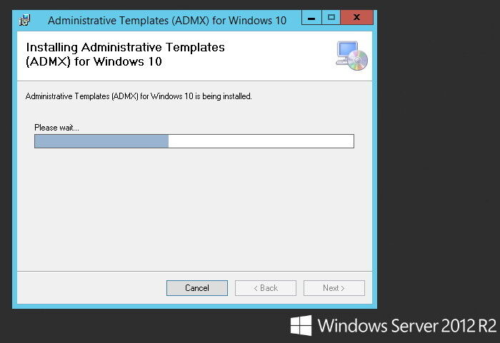 Für die Integration neuer Richtlinieneinstellungen für Windows 10 auf Servern mit Windows Server 2008 R2/2012/2012 R2 laden Administratoren zuerst die MSI-Datei mit den administrativen Vorlagen herunter. Diese MSI-Datei wird auf einem Domänencontroller installiert. (Bild: Thomas Joos)