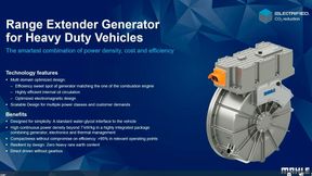 Das Beste aus zwei Welten will Mahle mit seinem Range Extender für schwere Elektro-Lkw liefern - nämlich die Nachhaltigkeit des Elektroantriebs und die Flexibilität und Reichweite des Verbrennungsmotors. (Bild: Mahle | Screenshot Stefanie Eckardt)