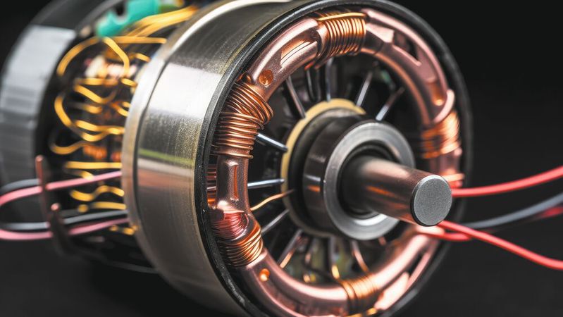 Bei der Berechnung und Auslegung elektrischer Motoren gilt die axiale Verlängerung des Aktivteils als die einfachste Methode, aus einem gelungenen Motorentwurf davon abgeleitete weitere Motoren zu kreieren. Anders sieht es in der Regel bei großen Gleichstrommotoren aus. (Bild:  aicandy - stock.adobe.com)