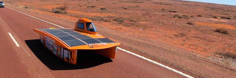There are two categories in the World Solar Challenge: Challenge and Cruise.