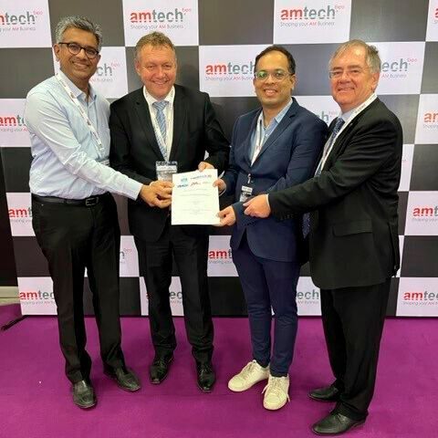 Signing of the Memorandum of Understanding at AM Tech Expo 2022, Hyderabad