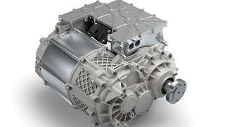 Kraftpaket: Die E-Achse von Bosch leistet bis zu 300 kW. (Bosch)