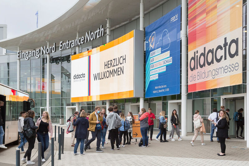 Zurück in Köln: Die didacta 2022 fand vom 7. bis 11. Juni wieder als Präsenzveranstaltung statt (©Koelnmesse GmbH, Harald Fleissner)