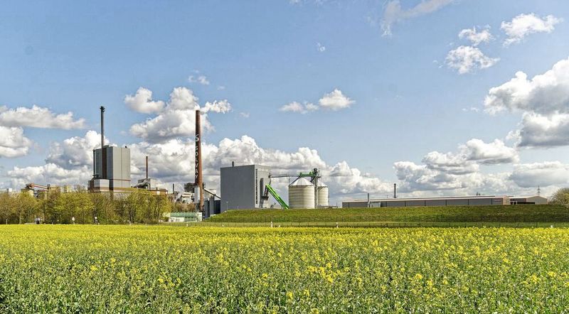 Solvay hat sich vorgenommen, bis 2025 die Kohlenutzung am Standort Rheinberg aufzugeben. (Bild: Johannes Kefferpütz)