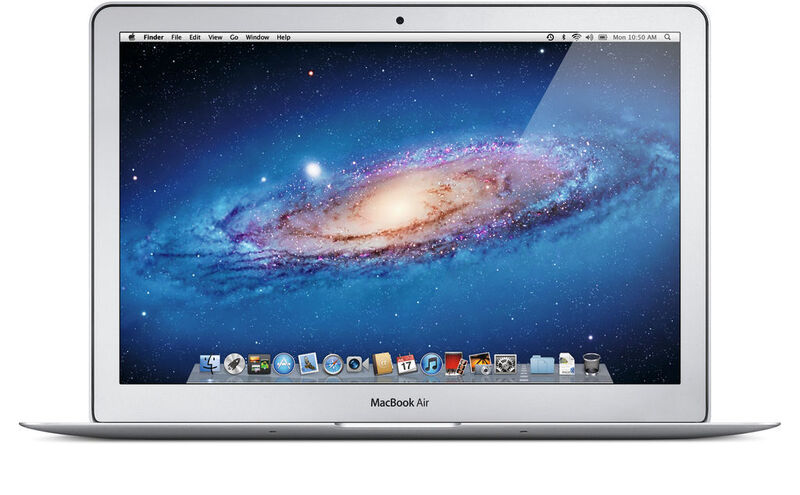 Hier das 13-Zoll-Modell des neuen MacBook Air aufgeklappt und von vorn. (Archiv: Vogel Business Media)