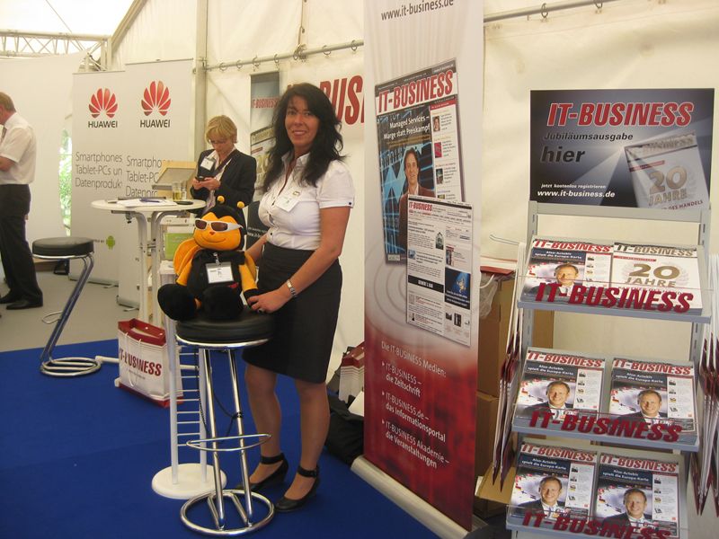 Ein starkes Team: die IT-Bee und Sabine Seider, IT-BUSINESS (Archiv: Vogel Business Media)