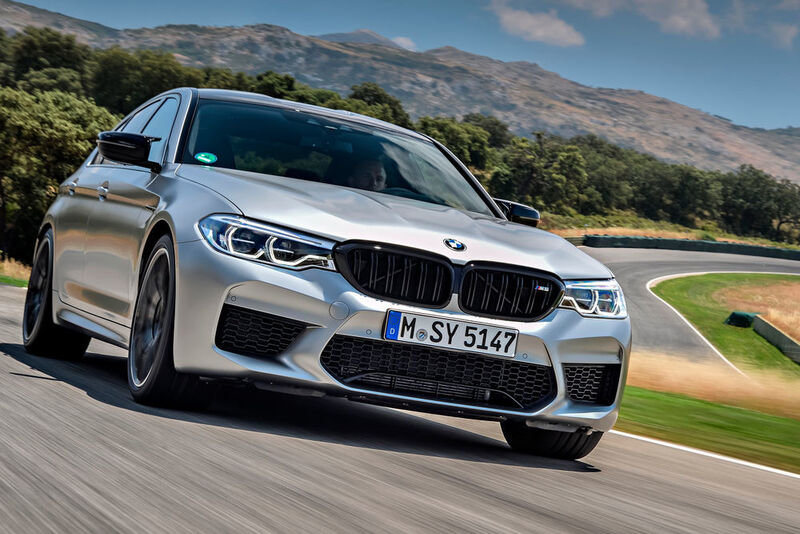 Der BMW M5 Competition hat noch einmal 25 PS mehr als die Basisvariante des M5. (BMW)