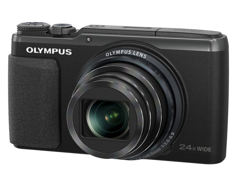 Die Bridge-Kamera SH-50 von Olympus gleicht nicht nur horizontale und vertikale Verwacklungen, sondern auch Rotationen aus. (Bild: Olympus)