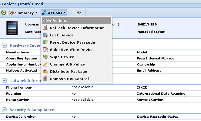 Der Admin kann detaillierte Einschränkungen von bestimmten verwalteten Endgeräten durchsetzen und den Nutzer benachrichtigen. (Archiv: Vogel Business Media)