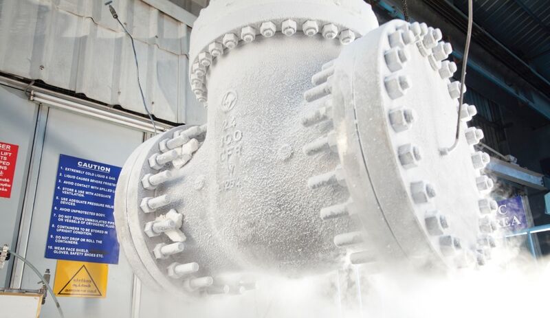 L&T Valves is a leader in cryogenic valves for LNG service. (Picture: L&T Valves)