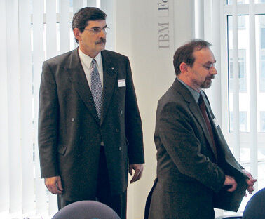 Jochen Baier und Michael Tschichholz (Archiv: Vogel Business Media)
